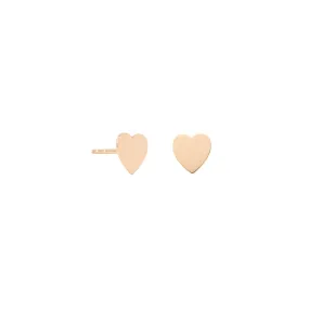 Petite Heart Studs