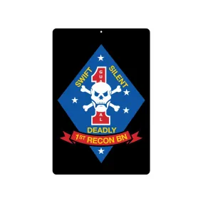 1st Recon Battalion Metal Sign