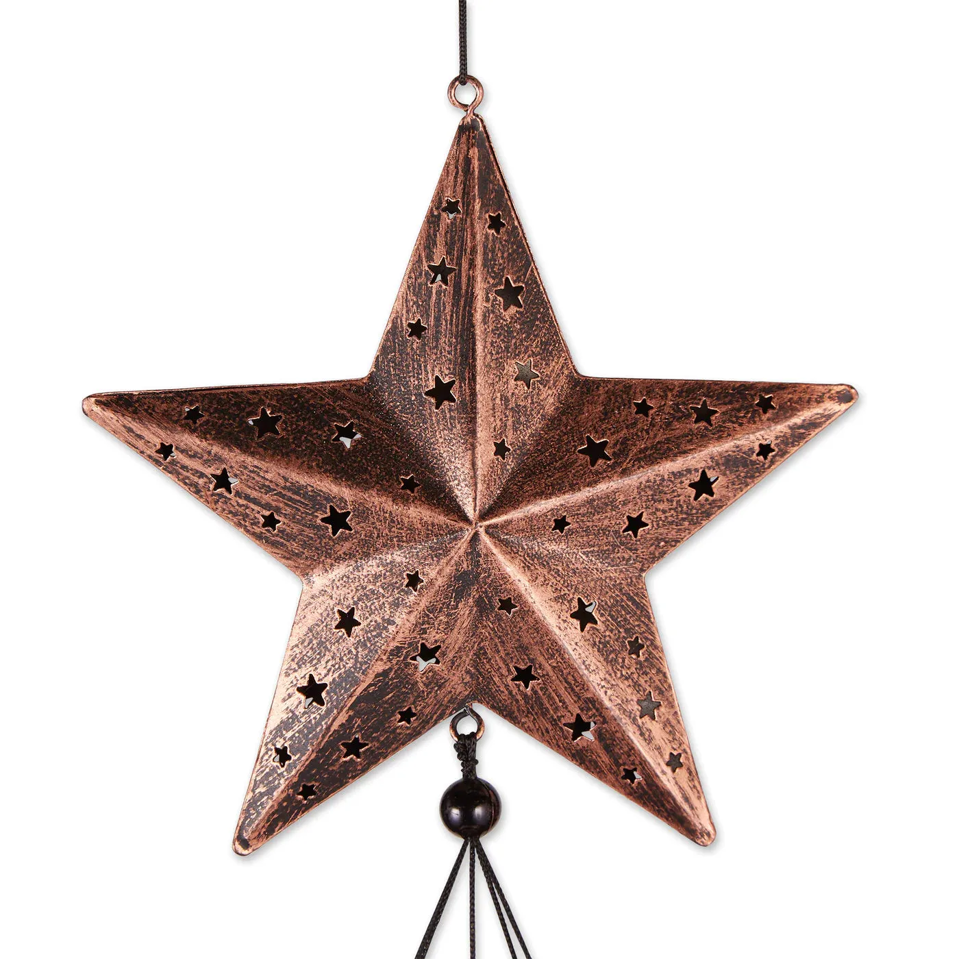 34 Bronze Stars Wind Chimes