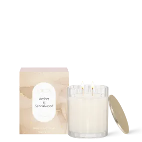 Amber & Sandalwood 350g Candle