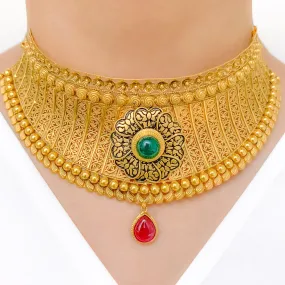 Antique Kundan Choker Set