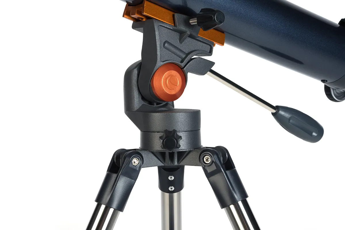 AstroMaster LT 70AZ Telescope with Smartphone Adapter and Bluetooth Remote