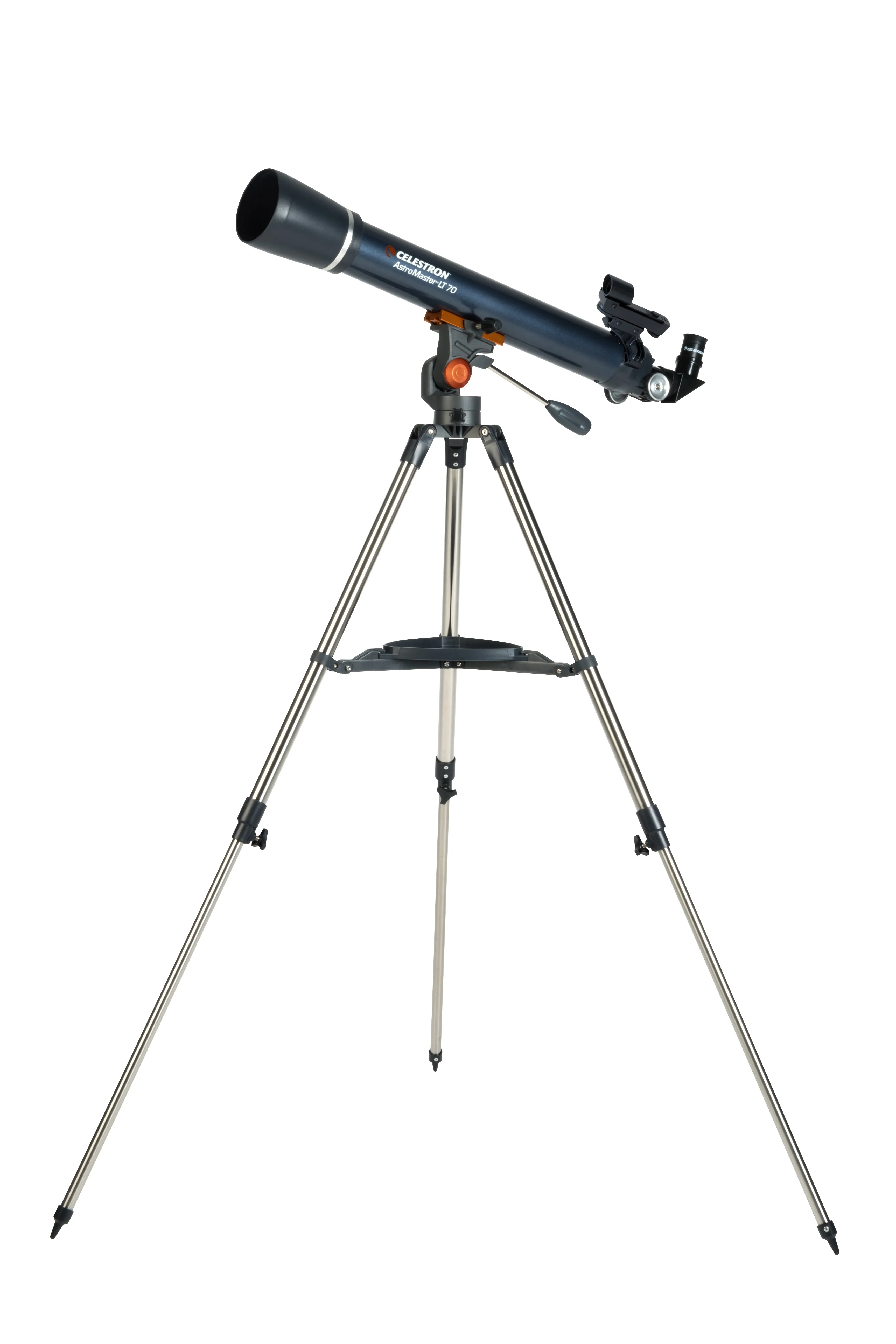 AstroMaster LT 70AZ Telescope with Smartphone Adapter and Bluetooth Remote