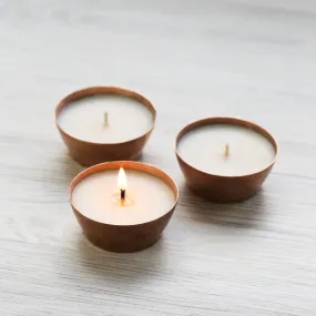 Ayurvedic Copper Candle - Sandalwood & Amber