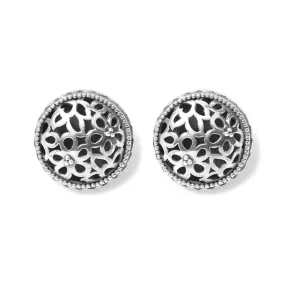 Bali Lacy Daisy Clip Earrings