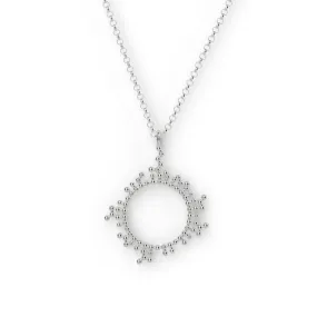 cyclosporine necklace | silver