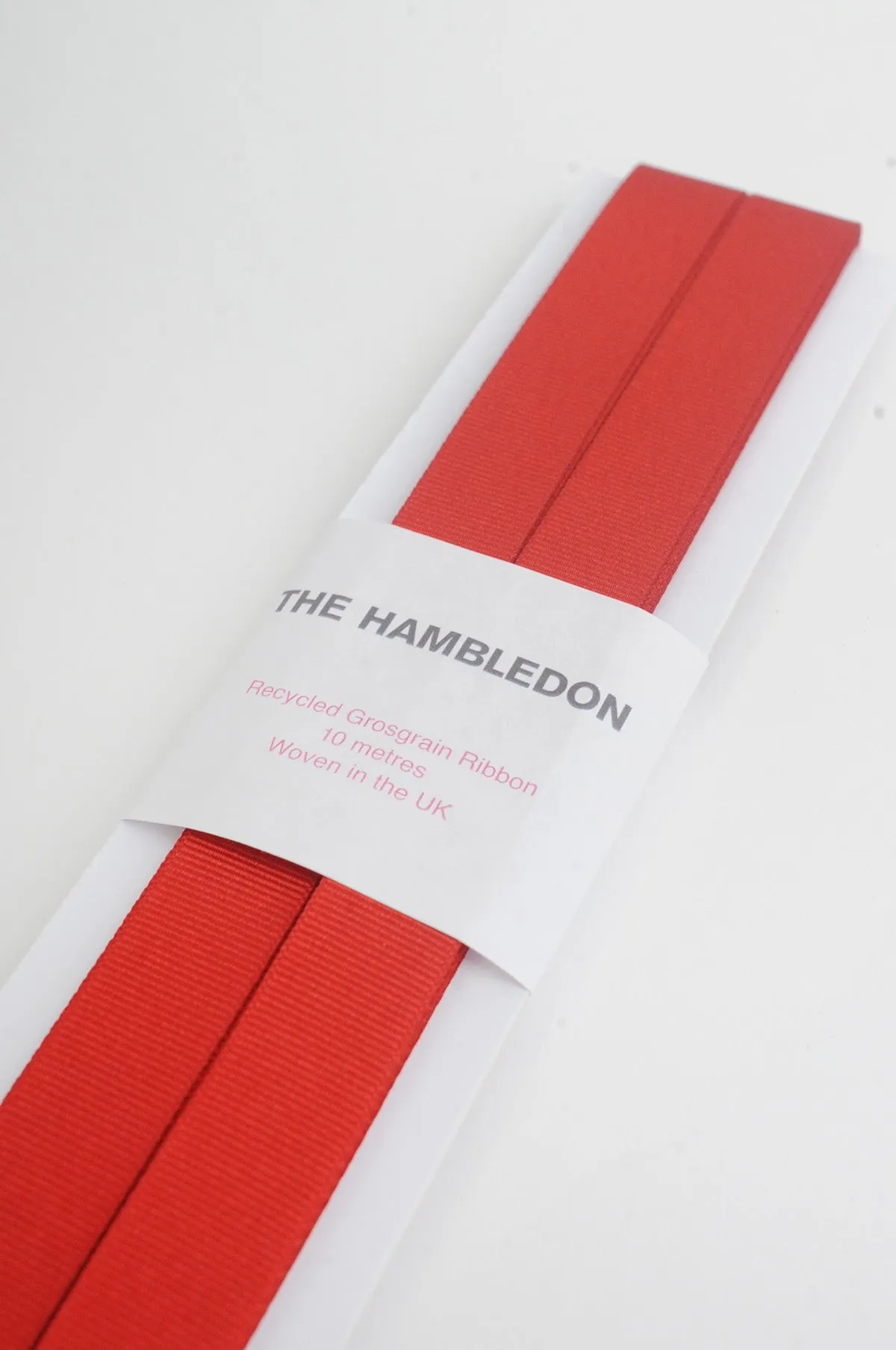 Grosgrain Ribbon Red 10m