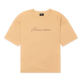 HOMME  Atelier Heavyweight Boxy Tee Beige