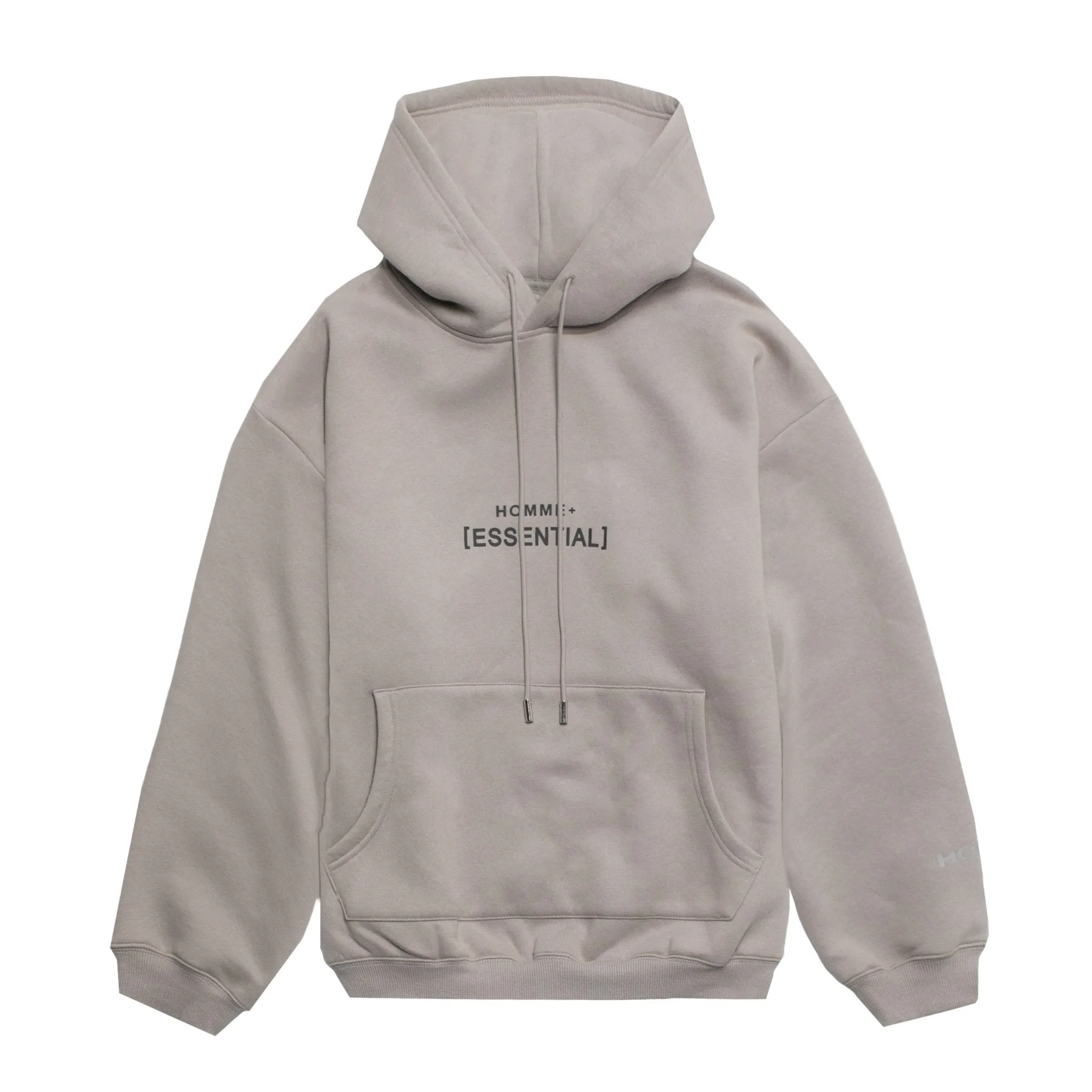 HOMME  'ESSENTIAL' Heavyweight Hoodie Cement