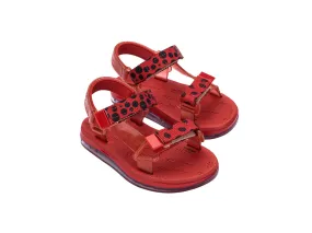 Mini Melissa Papete Rider Bugs Red Sandal For Babies