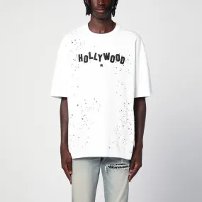 OVERSIZE HOLLYWOOD SHOTGUN T-SHIRT WHITE