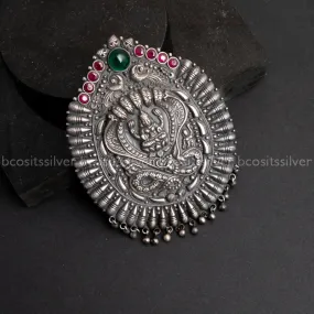 Oxidized Naagam Pendant - 1943