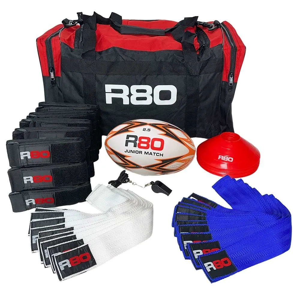 R80 Junior Rippa Rugby Game Sets -  15 Player Teams