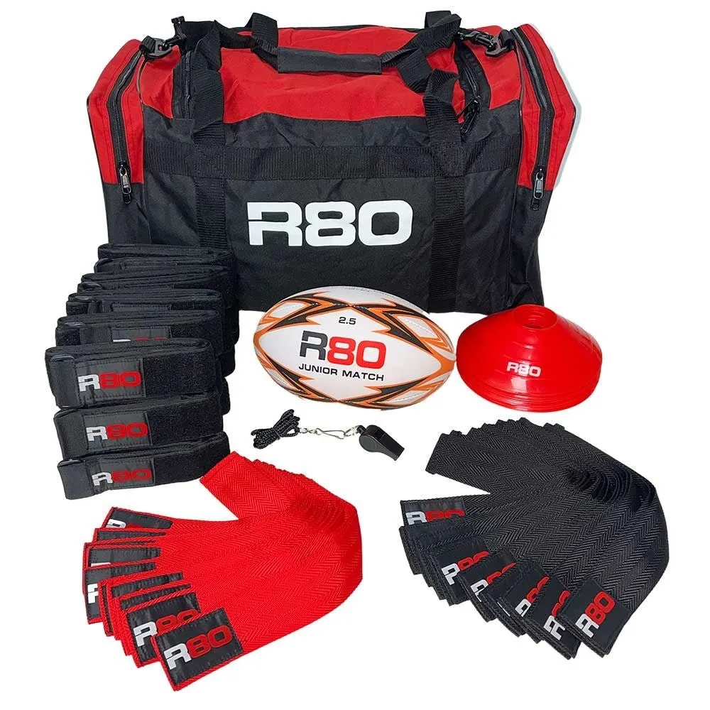 R80 Junior Rippa Rugby Game Sets -  15 Player Teams