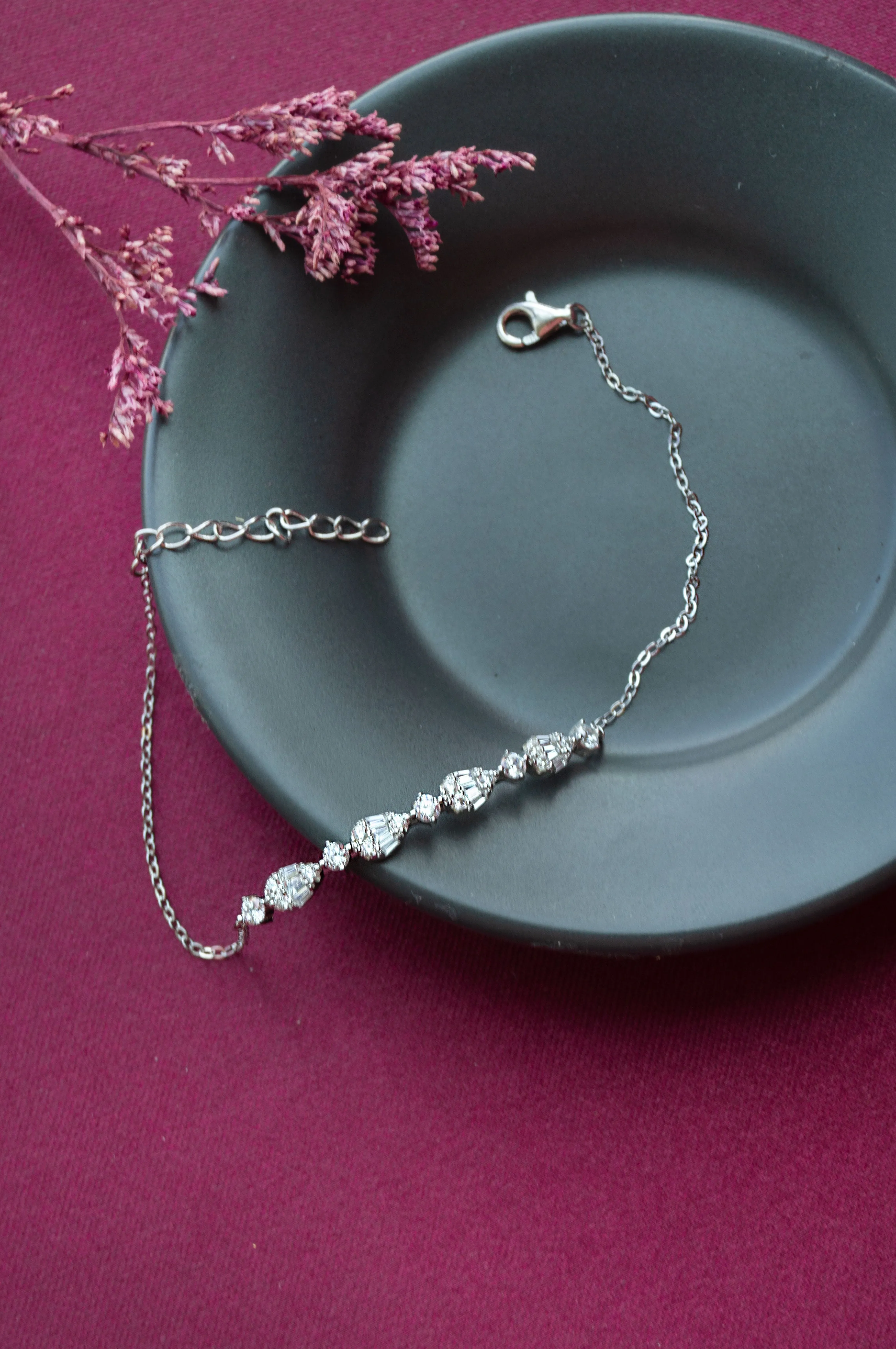 Shining Journey Sterling Silver Chain Bracelet