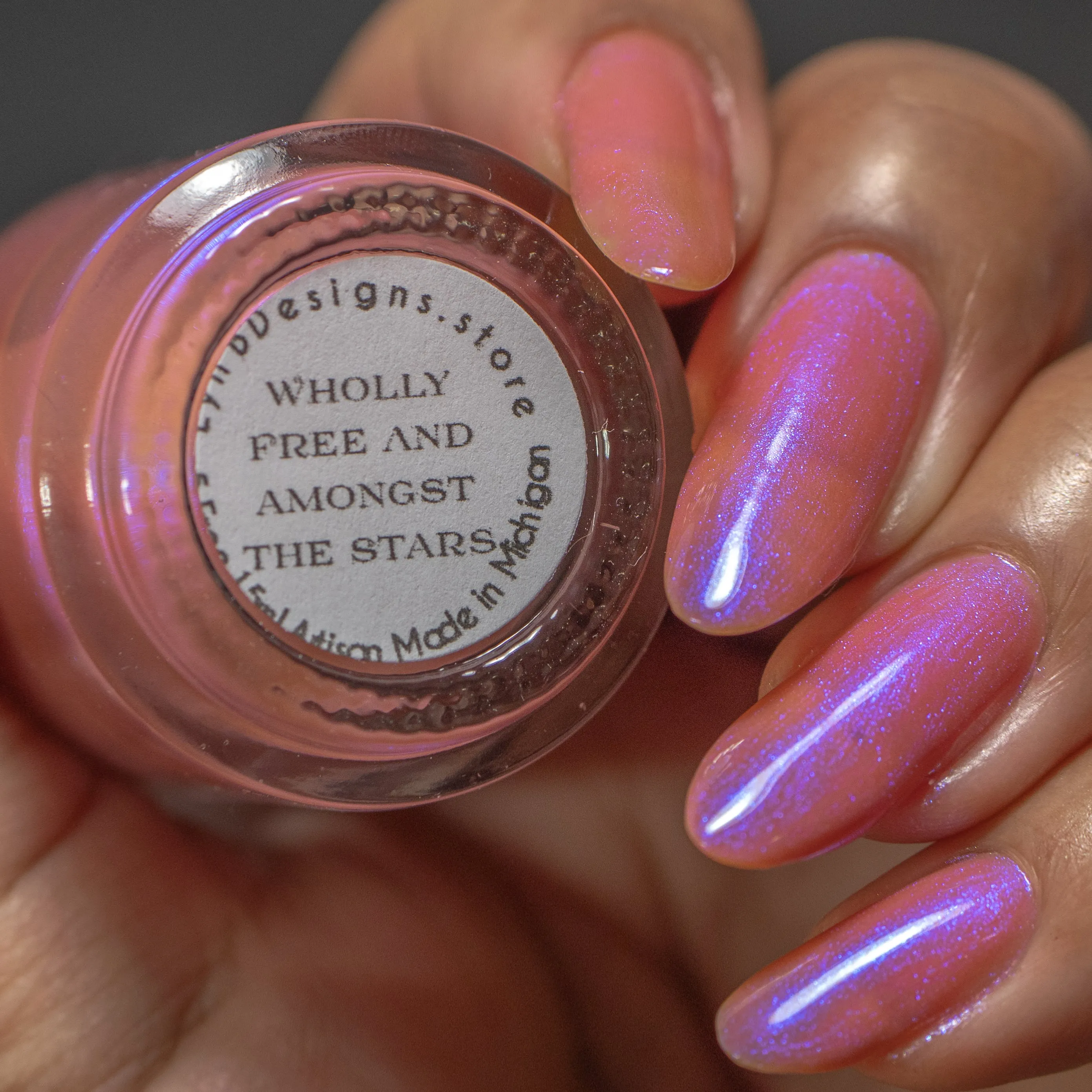 Wholly Free and Amongst the Stars from the “Stardust Shimmers PT2” Collection 5-free 15ml